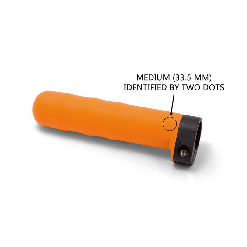 Orange contoured, adjustable, skinny sweep and scull (medium)